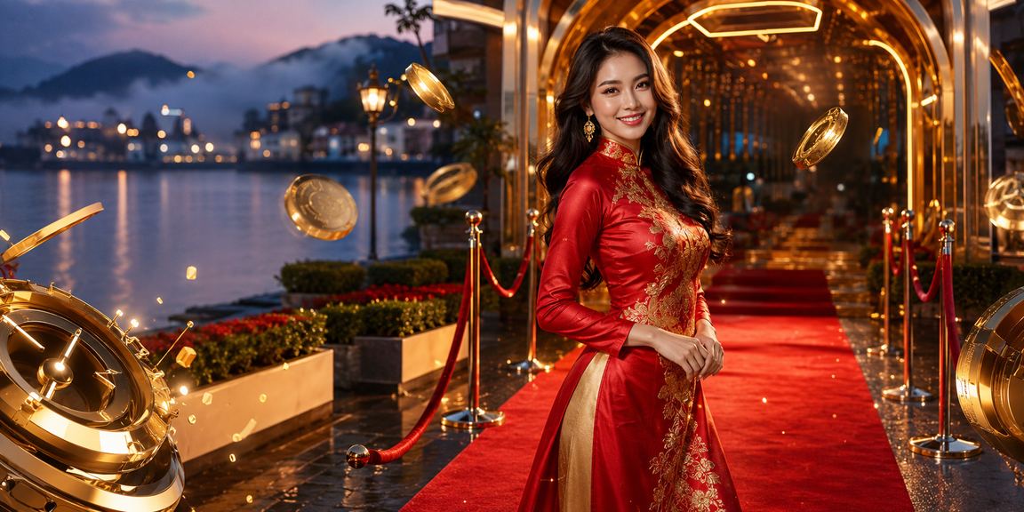 Khung cảnh người chơi tại Đà Lạt với trang phục truyền thống cá cược trực tuyến